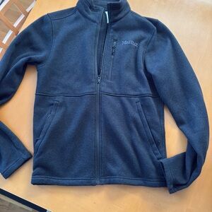 Marmot Kids Black Fleece Jacket